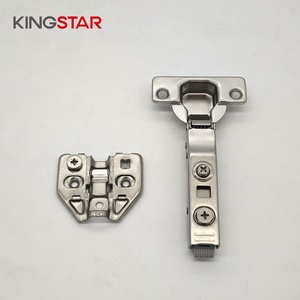 Cerniera Idraulica Kingstar 3D Regolabile con Chiusura Morbida 35mm, Cerniera Moderna a Clip per Mobili da Cucina in Metallo - Product Image 2
