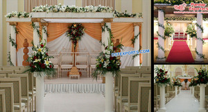 Grand Mandap/Scène de mariage Telugu, Meilleur Mandapam de mariage Telugu en Allemagne, Mandapam de cérémonie de mariage tendance pour les Tamiliens en Australie - Product Image 3