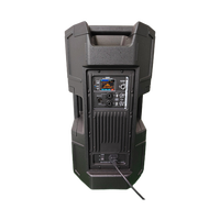 Haut-parleur professionnel audio-vidéo 2 unités 2 voies 1400W 4 Ohm passif inversé 6 pouces à diaphragme en alliage de titane écologique