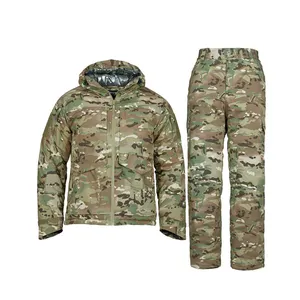 Tronyond -20 Degrees Celsius Thermal Reflective Waterproof Tactical Winter Jacket Pants Hoodie Uniform Training Suits