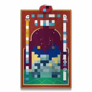 Tapis de prière musulman portable, tapis de prière islamique interactif <span class=keywords><strong>pour</strong></span> enfants et adultes, cadeau <span class=keywords><strong>pour</strong></span> le Ramadan et l'Aïd Moubarak - Product Image 2