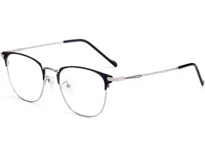 Высокая сережки из высококачественного гипоаллергенного сплава синий светло-голубой в металлической оправе светопоглащающая оправы оптические очки для мужчин