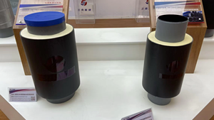 Tuyau en acier industriel extérieur enterré directement avec gaine en PEHD et isolation en mousse de polyuréthane pré-<span class=keywords><strong>isolée</strong></span> par pulvérisation pour l'extérieur - Product Image 2