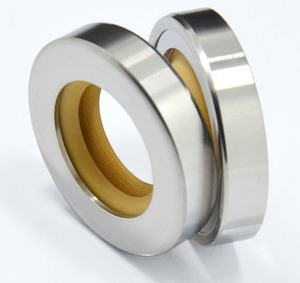 Joint d'étanchéité à double lèvre GCR15, joint d'étanchéité jaune gainé pour arbre, ID 8-35mm, certifié ISO9001, -30-200°C pour pompe à vide, marque Ceimin - Product Image 3