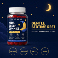 Fabricant ODM de bonbons gélifiés pour enfants, marque privée, saveur fraise, 60 gélifiés