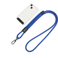 Cordon universel personnalisé de haute qualité, écologique, en nylon durable de 120 cm, respirant et tendance, pour téléphone portable, à porter autour du cou ou en bandoulière