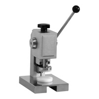 Machine de découpe manuelle de piles bouton pour le poinçonnage d'électrodes de batteries