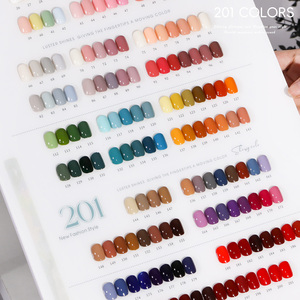 ชุดเจลยูวีเรซิ่น 201 สี ปลอดสารพิษ ไม่มีกลิ่น พร้อมตัวอย่างฟรี เม็ดสีแน่น รับทำโลโก้ ชุดเจลทาเล็บสำหรับร้านทำเล็บ - Product Image 4