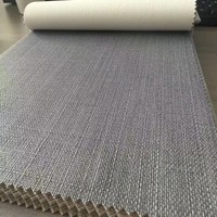 Tissu ignifuge et imperméable en polyester 100% multicolore, enduit blanc, tissé, épais, 300g/m², 110 pouces de large, pour aménagement intérieur