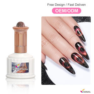 Esmalte de uñas en gel UV Cat Eye de larga duración 15 ml con logotipo personalizado más de 80 colores uso en Salón Libre de HEMA Volumen de 15 ml - Product Image 3
