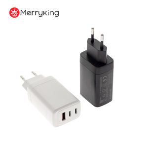 2024 Eu Uk Us โรงงานเซินเจิ้น Dual GaN Pd65w <span class=keywords><strong>3</strong></span> พอร์ต 4 เครื่องชาร์จ Usb 30w 43w 65w 100 วัตต์เครื่องชาร์จ - Product Image 3