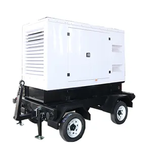 Cheap price trailer type 30kw40kw50kw diesel generator set 25kva38kva50kva62.5kva generator price