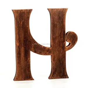 Hoge Kwaliteit Handcarved Houten Alfabet Letters Houten Blok Ornamenten