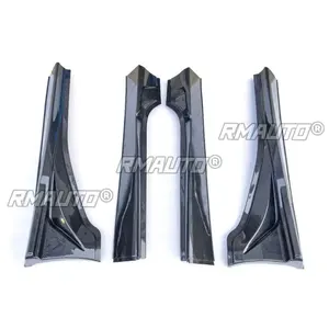 Kit de Carrocería para Subaru BRZ Toyota GR86 2022-2024, Faldones Laterales Estilo DC en Negro Brillante, Alerón Lateral, Accesorios para Auto - Product Image 5