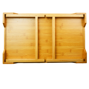 Nhiệt Độ Cao Chịu Mài Mòn Non-Slip Cổ Khách Sạn Thanh Lịch Gấp Đa-Góc Giường Gỗ Phục Vụ Khay Với Chân, Bàn <span class=keywords><strong>Lap</strong></span> - Product Image 3