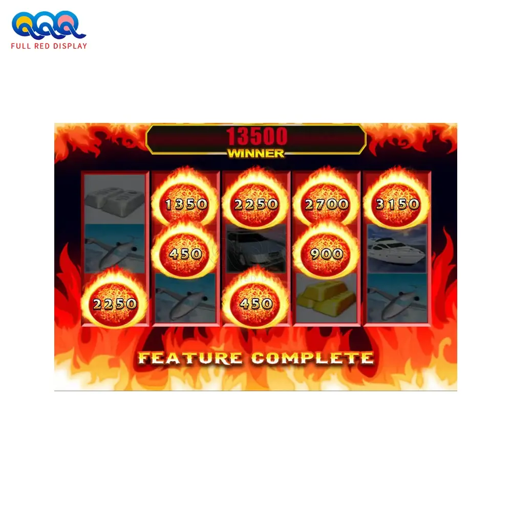 Fullred 550 Life of Luxury Fire Ball Game บอร์ดเกมตู้ขนาด19 22นิ้วจากไต้หวัน