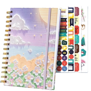 Carnet <span class=keywords><strong>Moleskine</strong></span> Feuilles de papier personnalisées Pointillé A5 Recharge Carnets rechargeables à reliure spirale avec onglets - Product Image 1