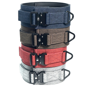 7cm <b>Wide</b> Heavy Duty Nylon Tactical Dog Collar Luxury Metal Buckle Durable Adjustable Pet Collar for Large Breeds - Product Image 3