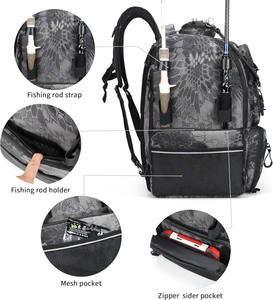 Muestra Gratuita, Mochila Personalizada con Cordón de Nailon Impermeable para Pesca, Yoga, para Hombre y Mujer, Bolsas de Sublimación de Color, Poliéster - Product Image 3