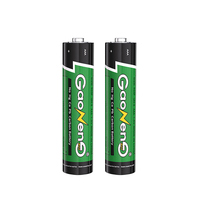 Piles zinc-carbone 1,5 V de taille AAA R03 à prix réduit, super résistantes, pour appareils électroménagers, télécommandes, outils électriques, jouets