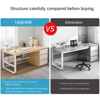 Bureau d'ordinateur moderne et simple pour la maison, le bureau, la chambre à coucher, le logement locatif, le dortoir, économique, pour étudiants, origine Chine