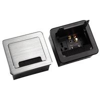 Cargador USB 3,5mm Audio VGA Brush Flip up Table Socket Tipo de producto Enchufes y enchufes