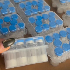 Poudre de peptide de cuivre GHK-CU au meilleur prix, poudre de peptide GHK-CU 99% Tripeptide-1 de cuivre, matières premières cosmétiques OEM, poudre GHK-CU - Product Image 3