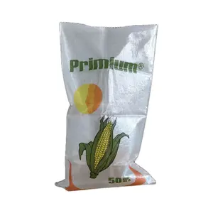 saco de rafia arroz 50kg corn bag polyethylene sac de riz plastic polipropileno weaving bag woven 100 kg sack