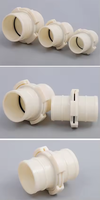 Raccord/Manchon de raccordement en plastique ABS pour tuyau d'arrosage, pour pistolet d'arrosage de grande portée, pour système d'irrigation agricole