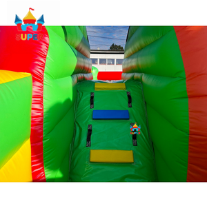 Château gonflable pour enfants sur <span class=keywords><strong>le</strong></span> thème <span class=keywords><strong>de</strong></span> la ferme, avec des animaux <span class=keywords><strong>de</strong></span> ferme gonflables (vache, cochon, cheval), idéal pour les événements et la location - Product Image 3
