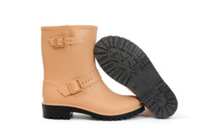 Bottes <span class=keywords><strong>de</strong></span> <span class=keywords><strong>pluie</strong></span> imperméables pour femmes, mi-mollet, en PVC, pour le jardinage et l'agriculture, légères et antidérapantes - Product Image 2