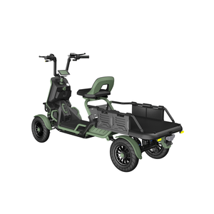 48V 27AH 500W batería de litio 13 pulgadas neumático freno hidráulico doble suspensión eléctrica cuatro ruedas E bicicleta - Product Image 1