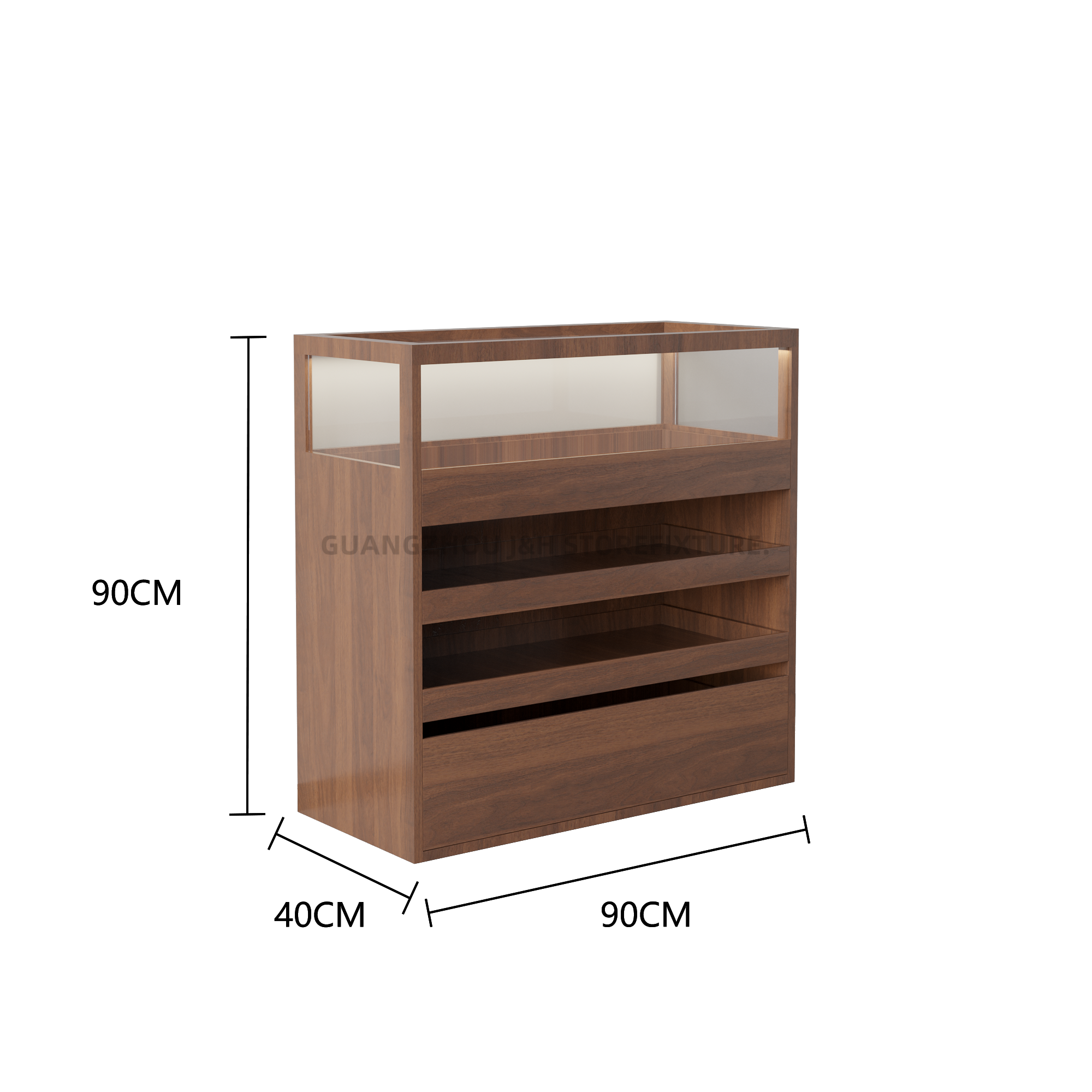 jewelry display props earrings rack necklace stand pendant watch stand woodten brown microfiber window display counter stand