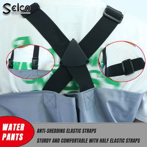 Vente directe en usine, cuissardes <span class=keywords><strong>de</strong></span> <span class=keywords><strong>pêche</strong></span> en pvc <span class=keywords><strong>de</strong></span> taille 44/10, imperméables, chasse avec bottes - Product Image 5