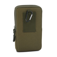 Sac de ceinture tactique Molle EDC pour homme, sac de téléphone portable, porte-gadget utilitaire, organisateur de téléphone portable