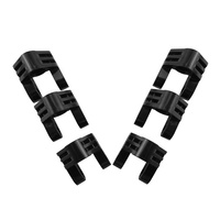 Conector de Eje ABS 2*2*2 92907, Bloques de Construcción Técnicos MOC Multicolores para Bricolaje, 50 Piezas Mecánicas