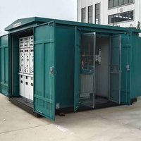 Transformateur de puissance triphasé immergé dans l'huile de style américain compact pour bâtiments commerciaux avec sortie 415V et bobine à triple enroulement