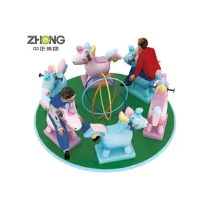 Amusement park facilities animal merry go round carousel for kids