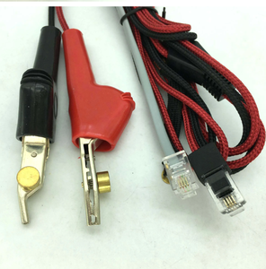 Alligator Clip Bed Van Nagels Test Lood Met 4Mm Bananenplug Mannelijke Haakse Verbinding - Product Image 4