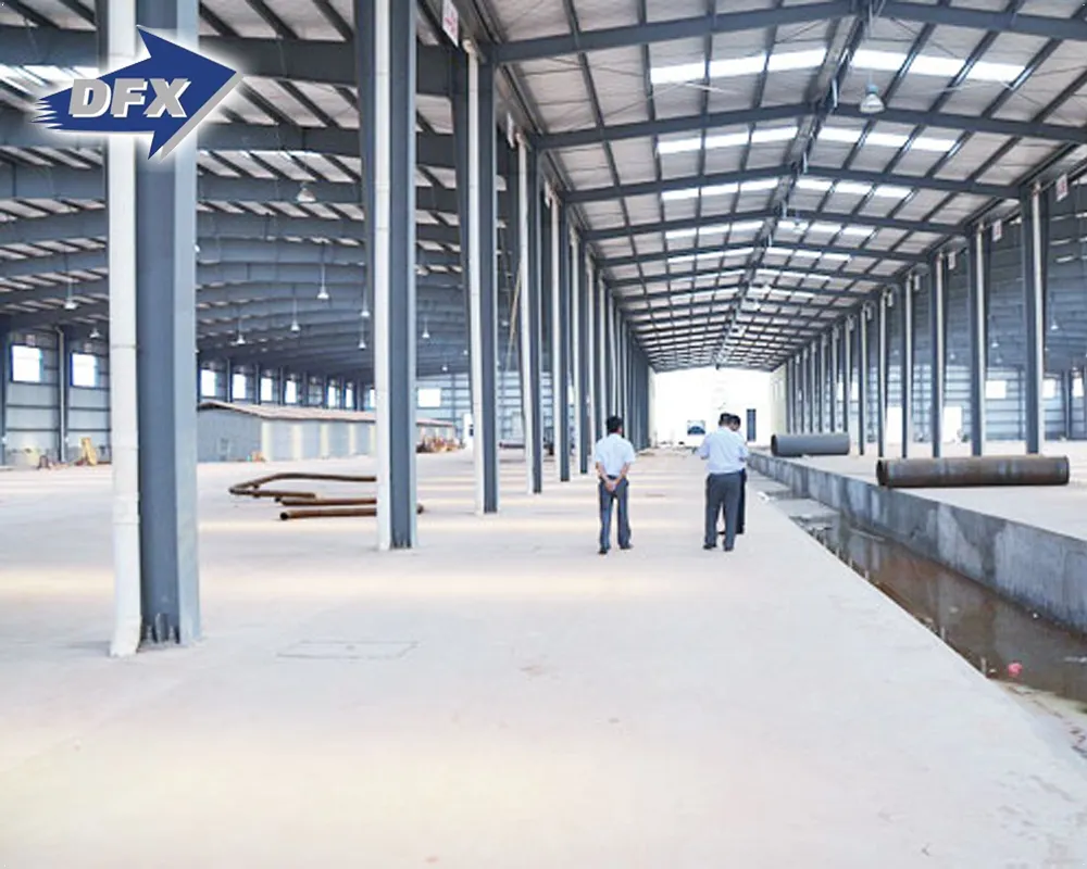 Prefabricated Economic Simple Fireproof Metal Warehouse Hangar Design