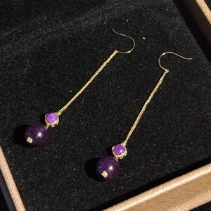 Brincos por Atacado com Pedras Preciosas Acabamento Dourado Brincos de Designer para Varejistas Globais - Product Image 5