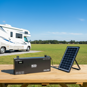 JREPower 12V 100Ah İnce Yarı Katı Hal LiFePO4 RV Duvara Monte Edilebilir Akü Ultra Taşınabilir Kompakt Karavanlar/Minibüsler 6000+ Döngü Hızlı Şarj - Product Image 3