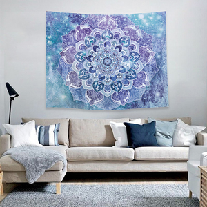 Nouvelles idées de Produits 2020 Bohème Mandala <span class=keywords><strong>Indien</strong></span> Personnalisé Microfibre Tour Tapisserie Murale - Product Image 4