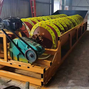 เครื่องล้างแยกแร่ธาตุเหล็กแบบเกลียวหมุนสำหรับล้างกรวด ซิลิกา ถ่านหิน ทรายทะเล และไม้ซุง - Product Image 6