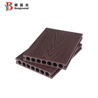 Prix d'usine Revêtement de sol en bois composite plastique WPC Decking Hard Wearing Co Extrusion Composite