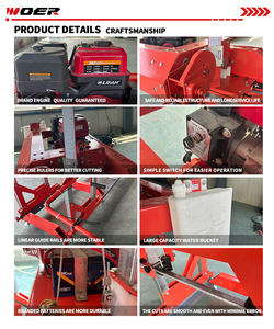 Woer Mini Portable Sawmill Bandsaw Woodworking Machine Small Horizontal Wood Cutting <b>Gasoline</b> Log Mill Wide Cutting Engine/Motor - Product Image 6