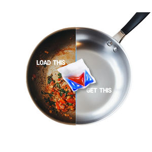 効果的な食器洗いのための大きな環境に優しい4 in 1固形食器用洗剤ポッド - Product Image 4