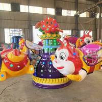 Mini manèges d'amusement d'avion de carnaval pour l'équipement d'intérieur de terrain de jeu d'enfants pour des centres commerciaux