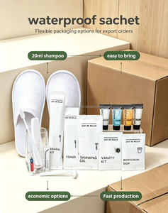 Kit di Cortesia per Hotel Biodegradabile ed Ecologico, Set da Bagno con Spazzolino, Dentifricio, Sapone, <span class=keywords><strong>Shampoo</strong></span> OEM/ODM - Product Image 3