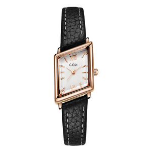 Nouvelle montre rétro en diamant de niche, compacte et étanche, montre pour femme, montre à quartz pour femme - Product Image 6